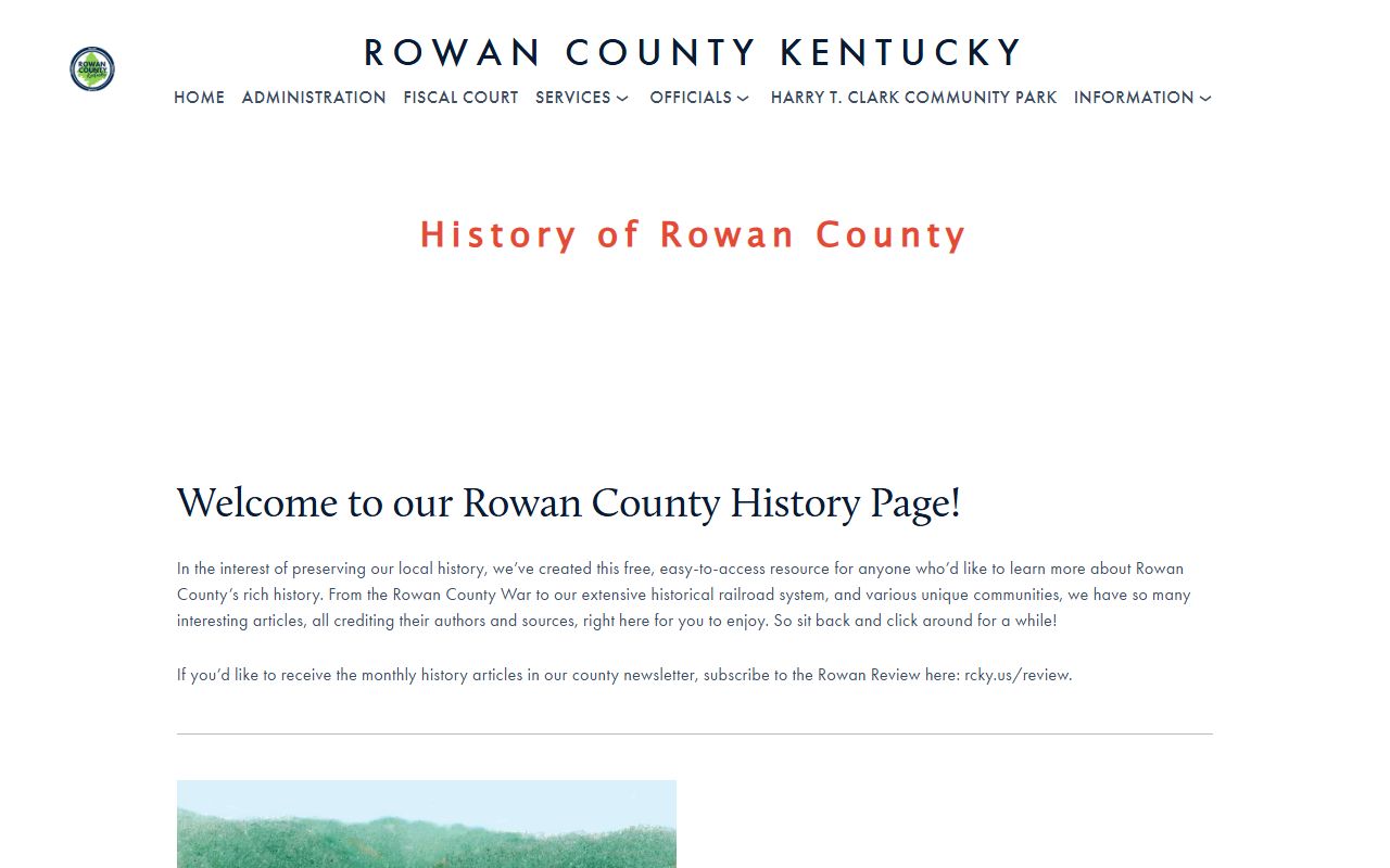 Rowan County court records local history context